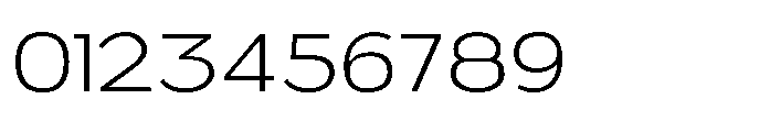 Velion Extra Light Semi Expanded Font OTHER CHARS