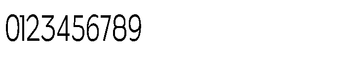 Velion Light Extra Condensed Font OTHER CHARS
