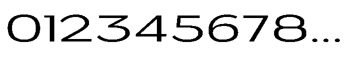 Velion Light Extra Expanded Font OTHER CHARS