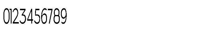 Velion Light Ultra Condensed Font OTHER CHARS