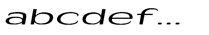 Velion Light Ultra Expanded Oblique FONT