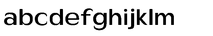 Velion Medium Semi Expanded FONT