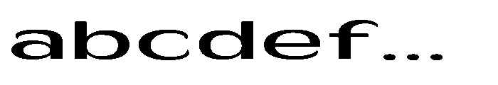 Velion Medium Ultra Expanded FONT