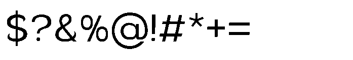 Velion Regular Font OTHER CHARS