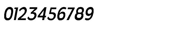 Velion Semi Bold Condensed Oblique Font OTHER CHARS