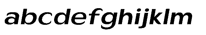Velion Semi Bold Expanded Oblique FONT