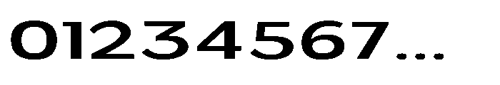 Velion Semi Bold Extra Expanded Font OTHER CHARS