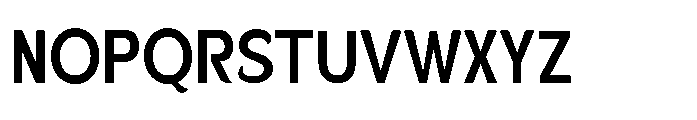 Velion Semi Bold Semi Condensed Font UPPERCASE