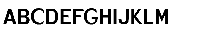 Velion Semi Bold Font UPPERCASE