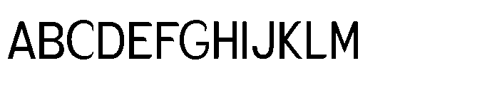 Velion Semi Condensed Font UPPERCASE