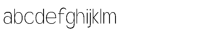 Velion Thin Semi Condensed FONT
