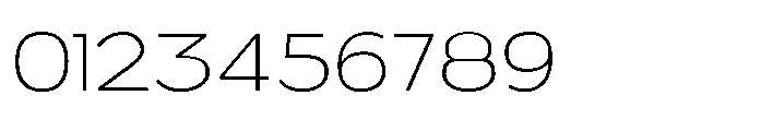 Velion Thin Semi Expanded Font OTHER CHARS