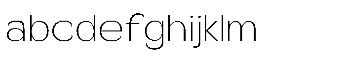 Velion Thin Semi Expanded FONT