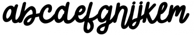 Vellay Italic Font LOWERCASE