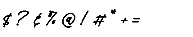 Vellibathy Regular Font OTHER CHARS