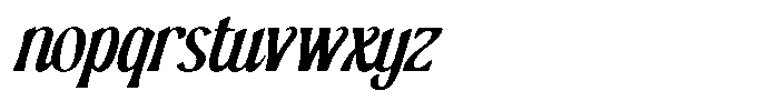 Vellmarie Italic Font LOWERCASE