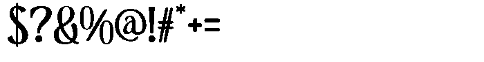 Vellmarie Regular Font OTHER CHARS