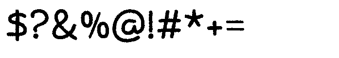 Vellum titan Distort Font OTHER CHARS