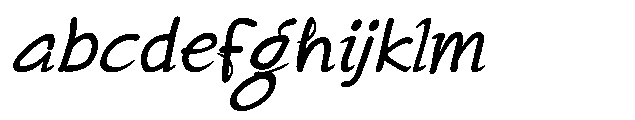 Vellum titan Italic FONT