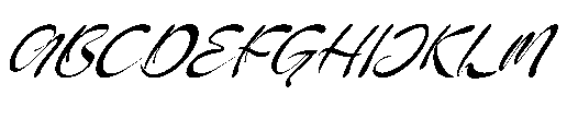 Velmaford Italic Font UPPERCASE