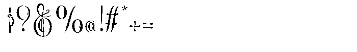 Velmaryc Regular Font OTHER CHARS