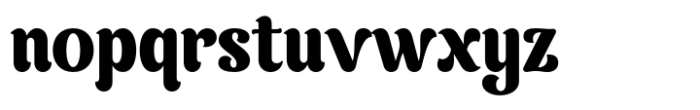 Velmora Regular Font LOWERCASE