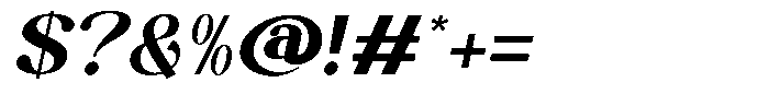 Velmorai Italic Font OTHER CHARS