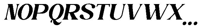 Velmorai Italic Font UPPERCASE