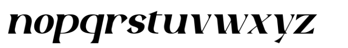 Velmorin Bold Italic Font LOWERCASE