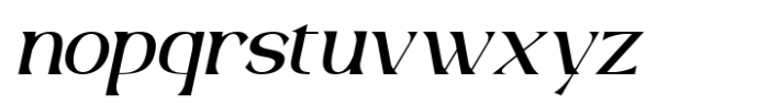 Velmorin Italic Font LOWERCASE