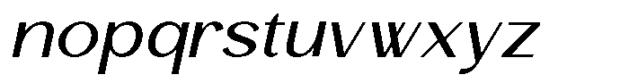 Velocia Italic Font LOWERCASE