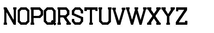 Velocore Font LOWERCASE