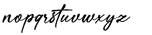 Velomi Juice Font LOWERCASE