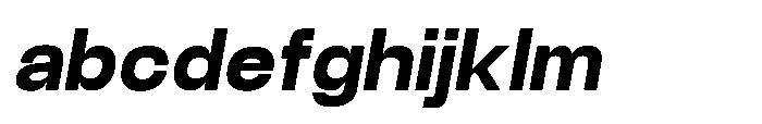 Velor Sans Serif Velor Black-Italic FONT