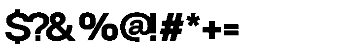 Velor Sans Serif Velor Black Font OTHER CHARS