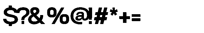 Velor Sans Serif Velor Extra Bold Font OTHER CHARS