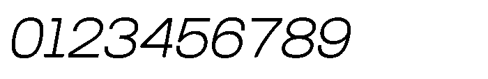 Velor Sans Serif Velor Extra Light-Italic Font OTHER CHARS