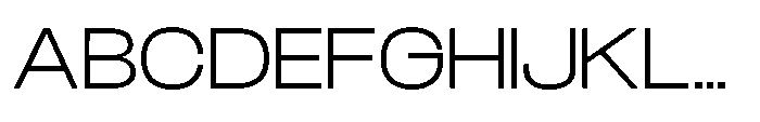 Velor Sans Serif Velor Extra Light Font UPPERCASE