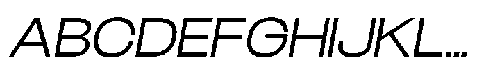 Velor Sans Serif Velor Light-Italic Font UPPERCASE