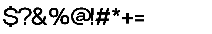 Velor Sans Serif Velor Medium Font OTHER CHARS
