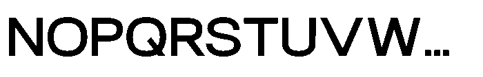 Velor Sans Serif Velor Semi Bold Font UPPERCASE