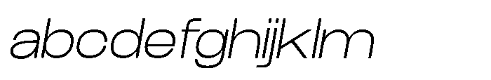Velor Sans Serif Velor Thin-Italic FONT
