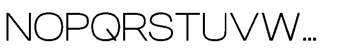 Velor Sans Serif Velor Thin Font UPPERCASE