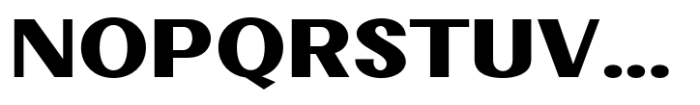 Velora Black Expanded Font UPPERCASE