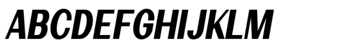 Velora Black Slanted Condensed Font UPPERCASE