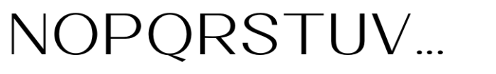Velora Light Expanded Font UPPERCASE