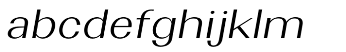 Velora Light Slanted Expanded FONT