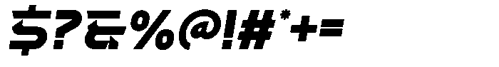Velorath Italic Font OTHER CHARS