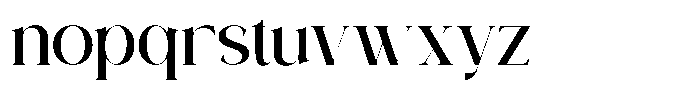 Veloria Font LOWERCASE