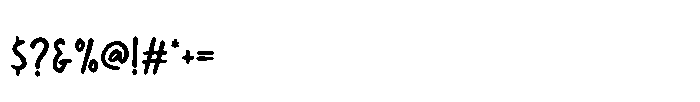 Velova Sketch Font OTHER CHARS